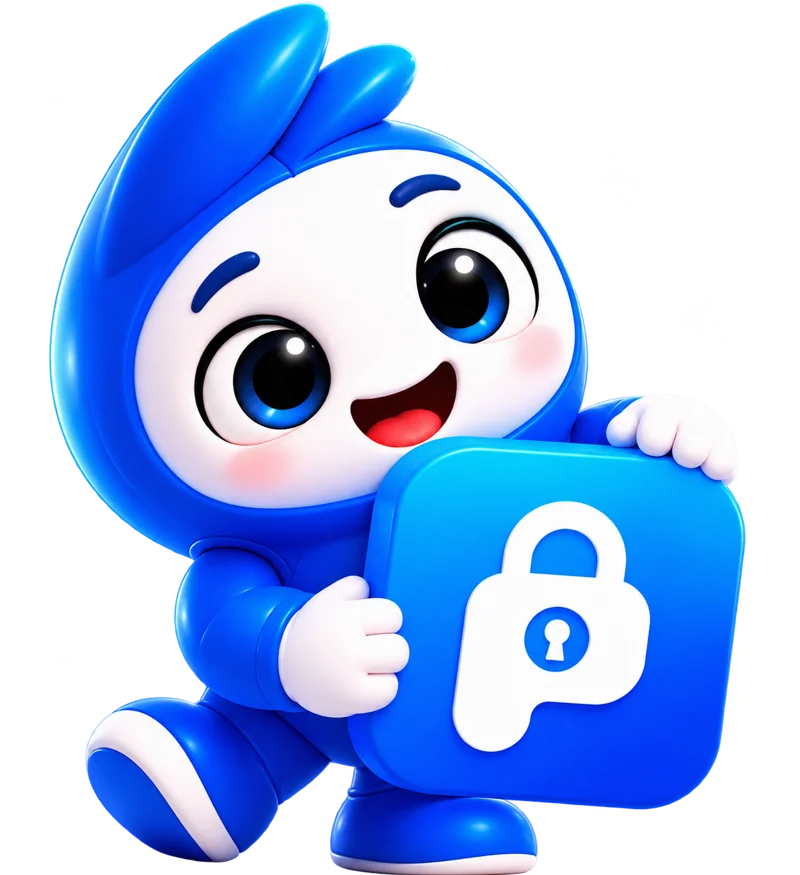 Poloshi holding the Pocket Locker lock